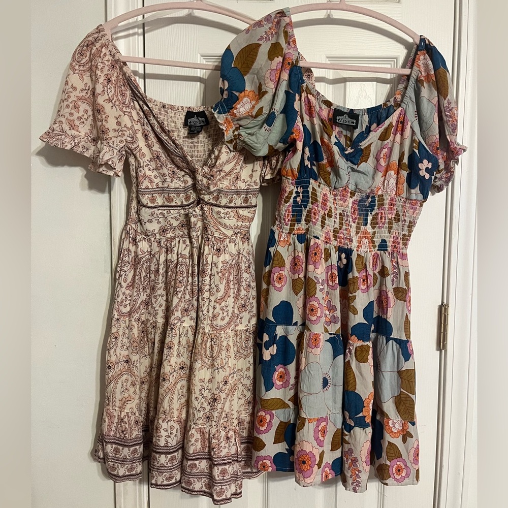 Angie Women's Mini Floral Dresses